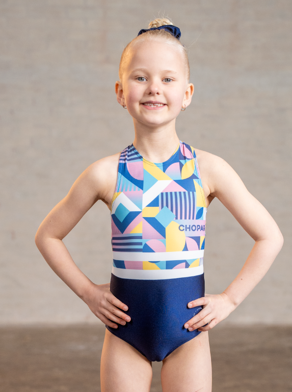 Zoe Leotard - Graphic Blue
