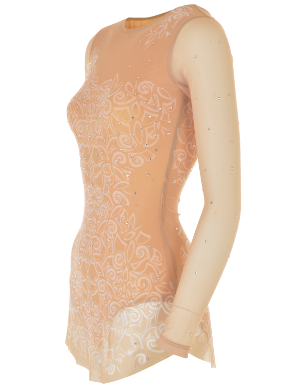 Leotard with skirt 17-401700-300