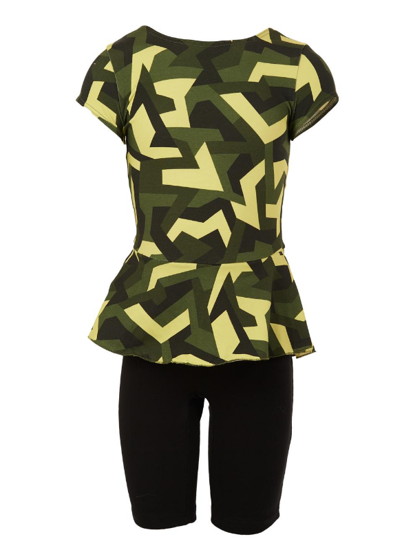 Catsuit Peplon | NS-160 Yellow Army