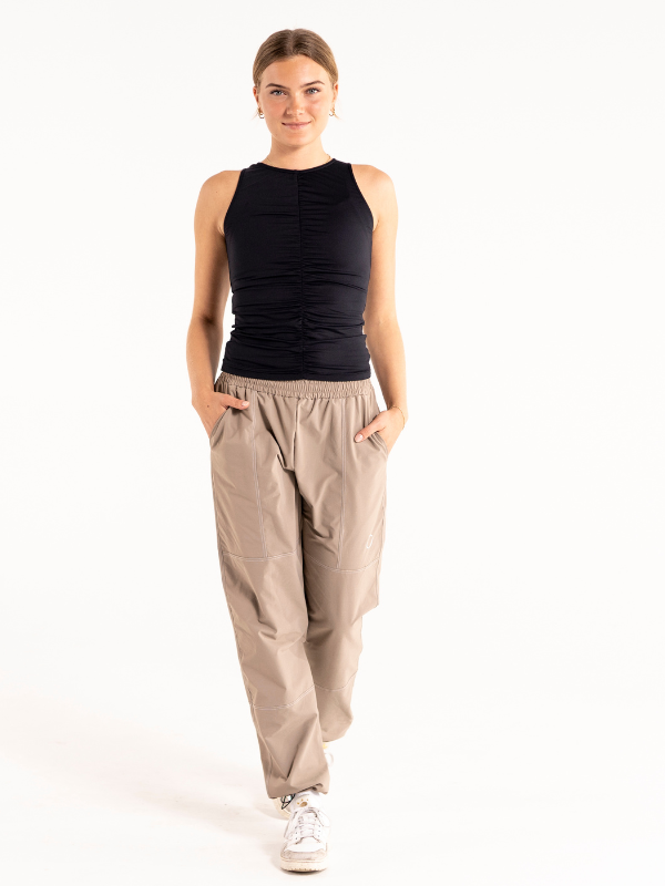 WRINKLE TOP | WOMEN Black