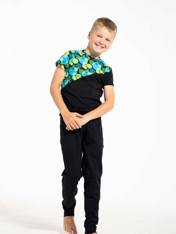 Stirrup pants | NS-123 Black