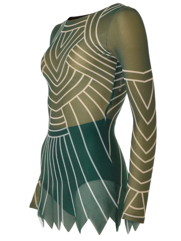 LEOTARD WITH DRESS | TEAM | 401520A300