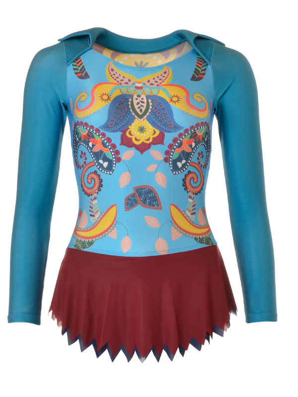 LEOTARD WITH SKIRT | TEAM | 401530A400