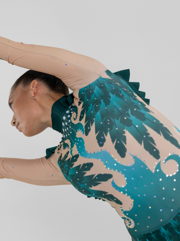 Leotard with dress | Team | 401872A300