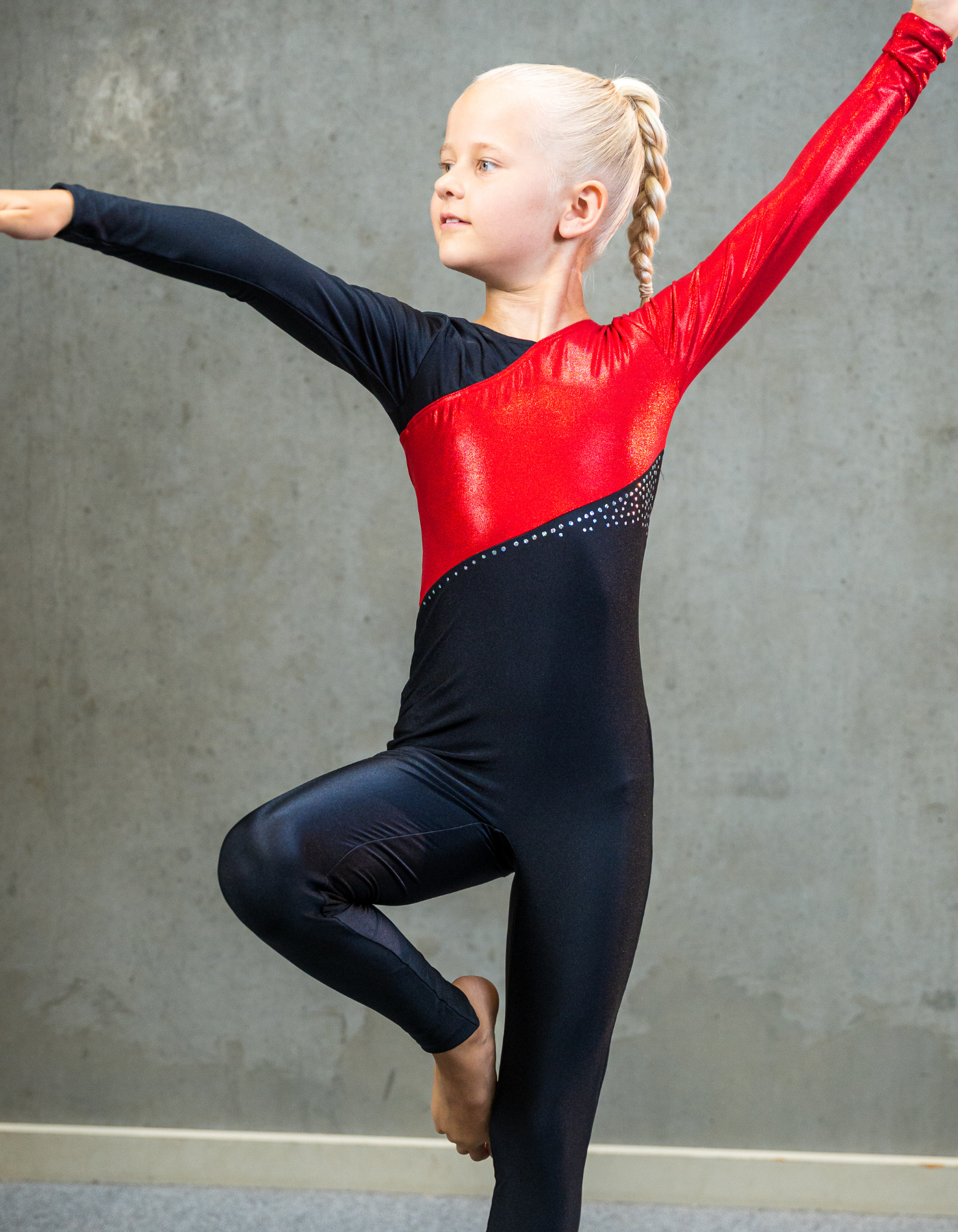 Sally Unitard - Navy/Rainbow