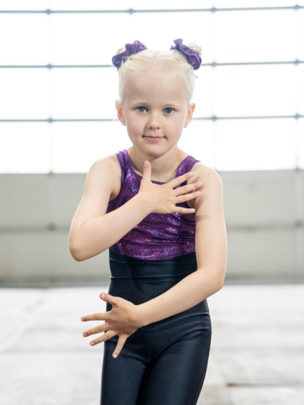 Karlie unitard Purple