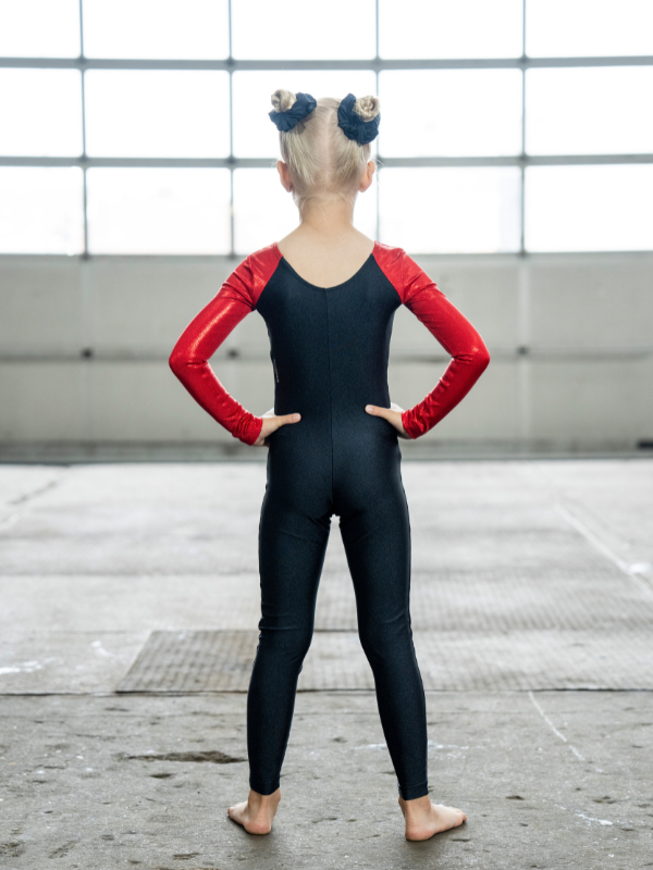 Ellie unitard Red