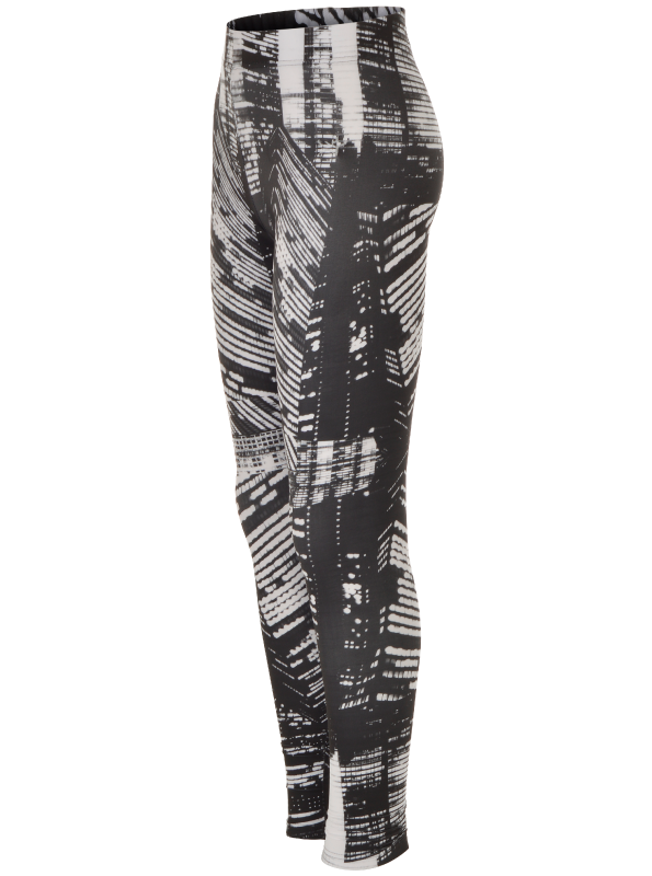 Flora Leggings | Kids Black-White