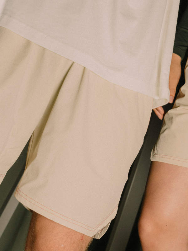 Tech 03 shorts | Unisex Nude