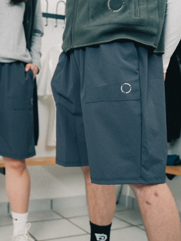 Tech bermuda shorts | Unisex Mørk grå