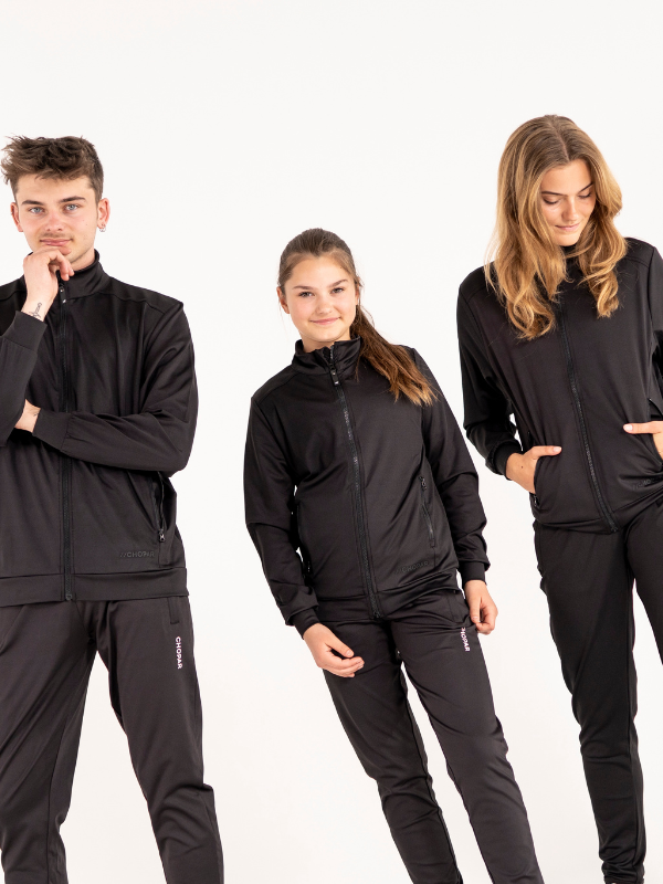 Basic fullzip | Unisex Black