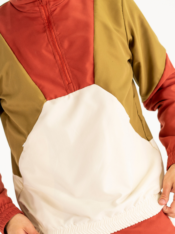 Half Zip Jacket | Men Red