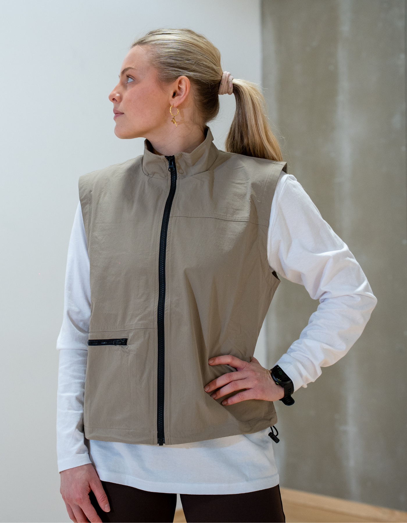 Tech vest | Unisex | Beige