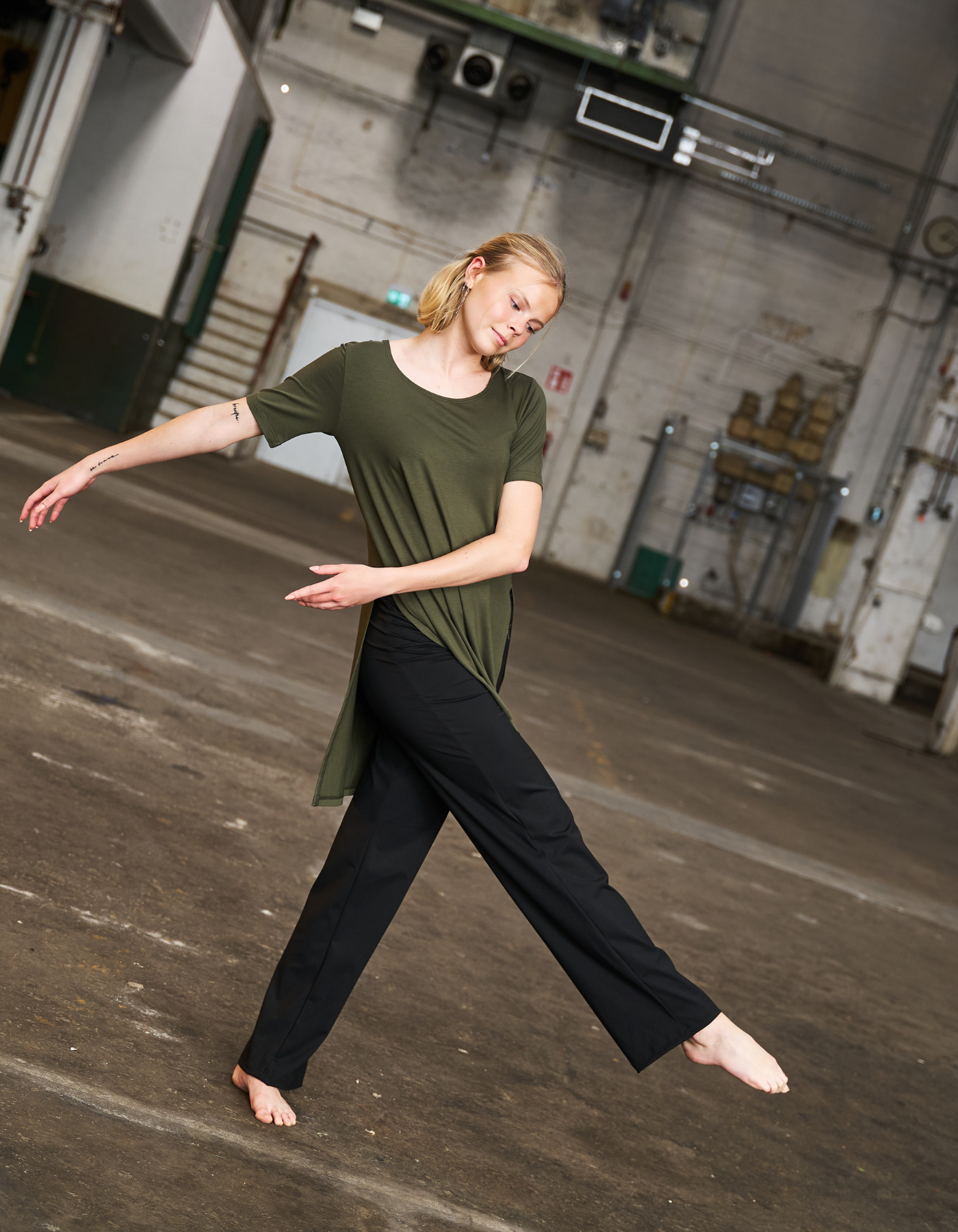 Aro top | Women Army Green