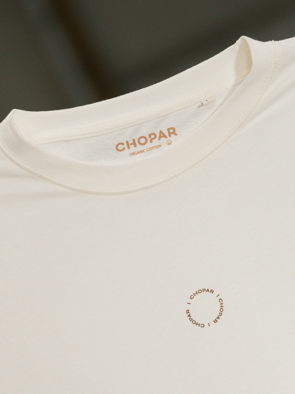 Organic Tee | Unisex Offwhite