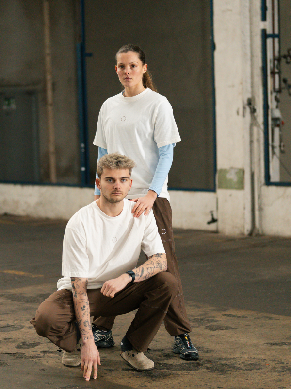 Organic Tee | Unisex Offwhite