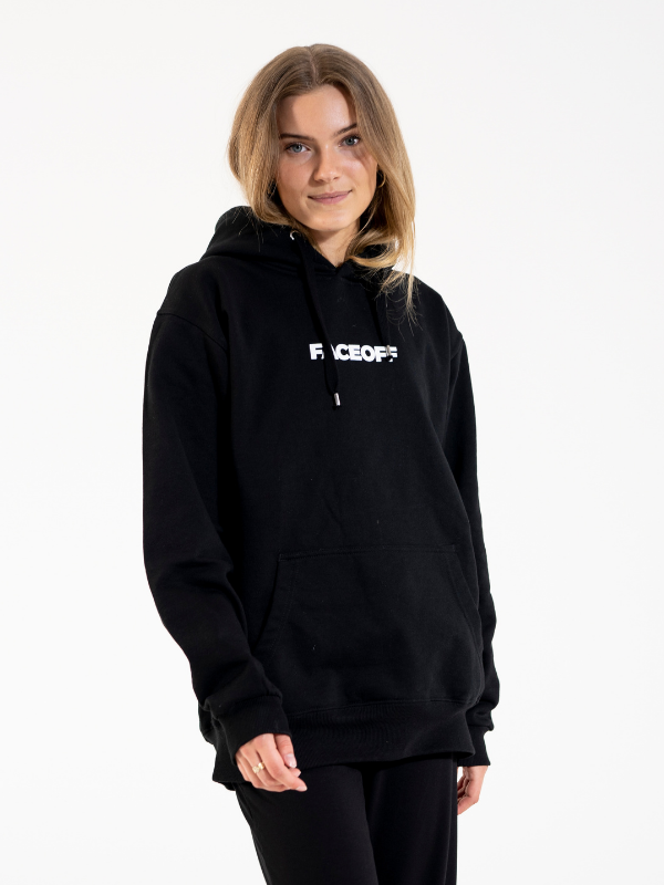 FACEOFF HOODIE | UNISEX Black