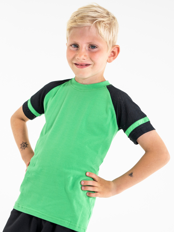 T-shirt | NS-169 | Outlet Green-Black