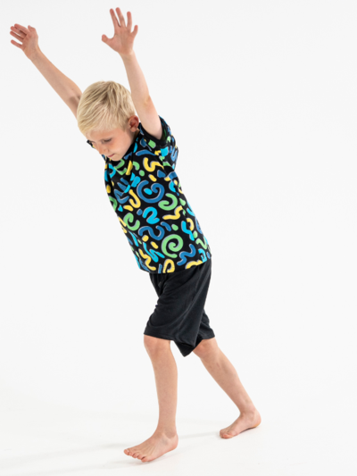 Loose t-shirt | NS-175 | Outlet Playful Lines