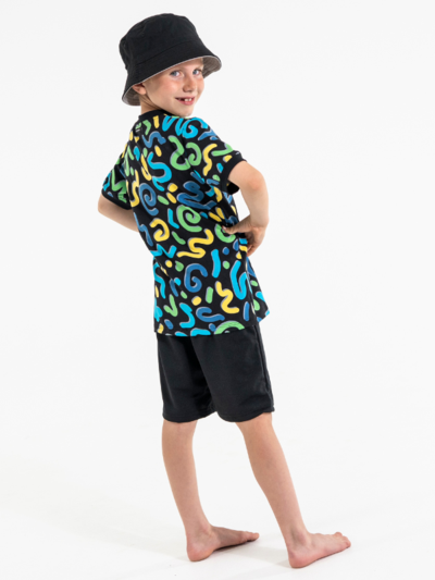 Loose t-shirt | NS-175 | Outlet Playful Lines