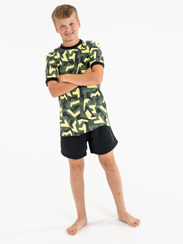 Loose tee | NS-175 Yellow Army