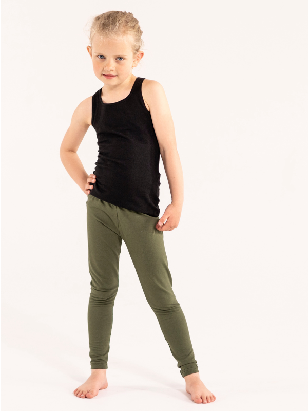 Leggings children | NS-179 Dark green
