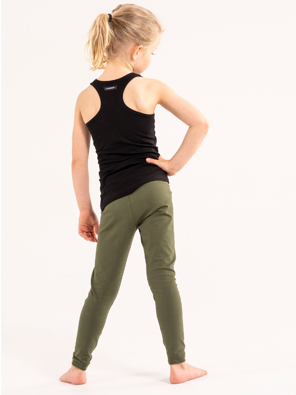 Leggings children | NS-179 Dark green