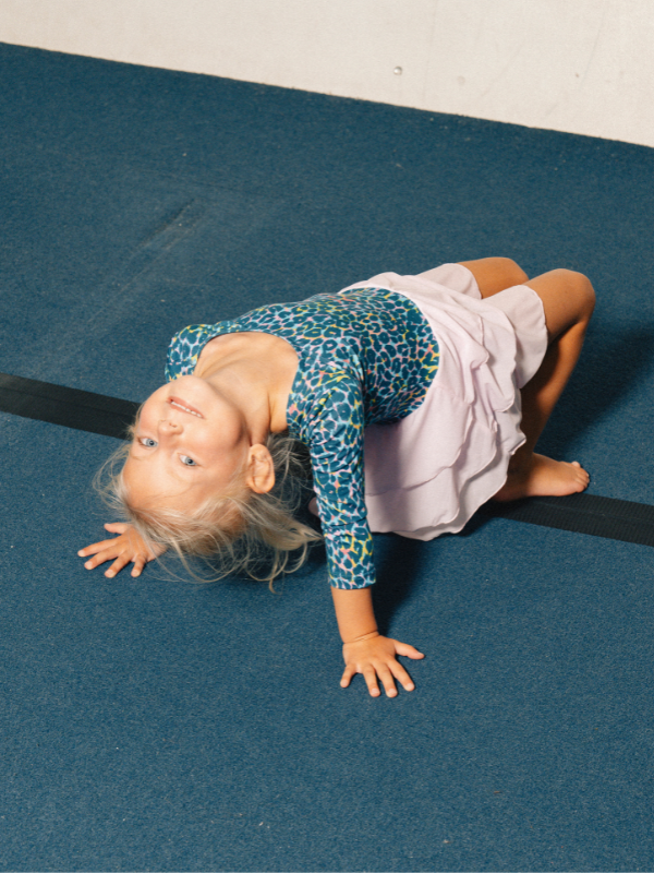Gymnastic suit | NS-180 Blue Leo