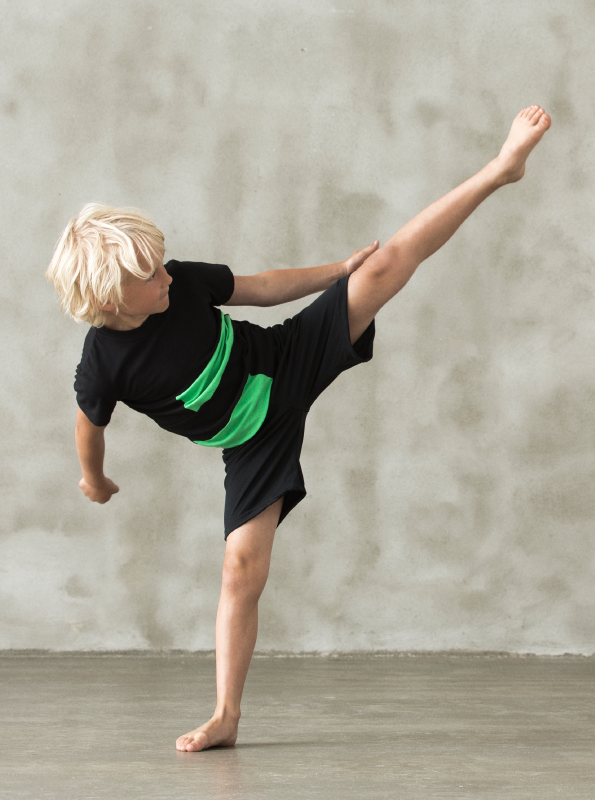 T-shirt | NS-136 UDG Black-Lime