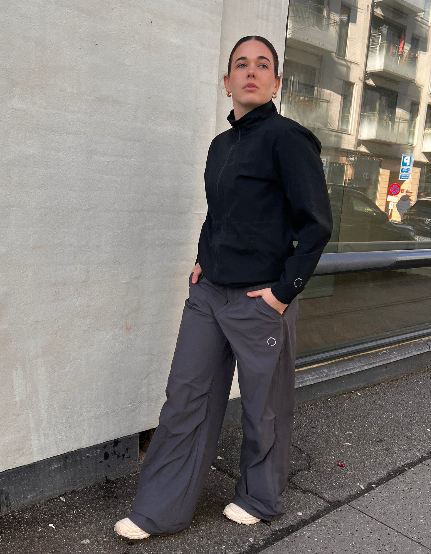 Tech Parachute pants | Unisex | Dark grey