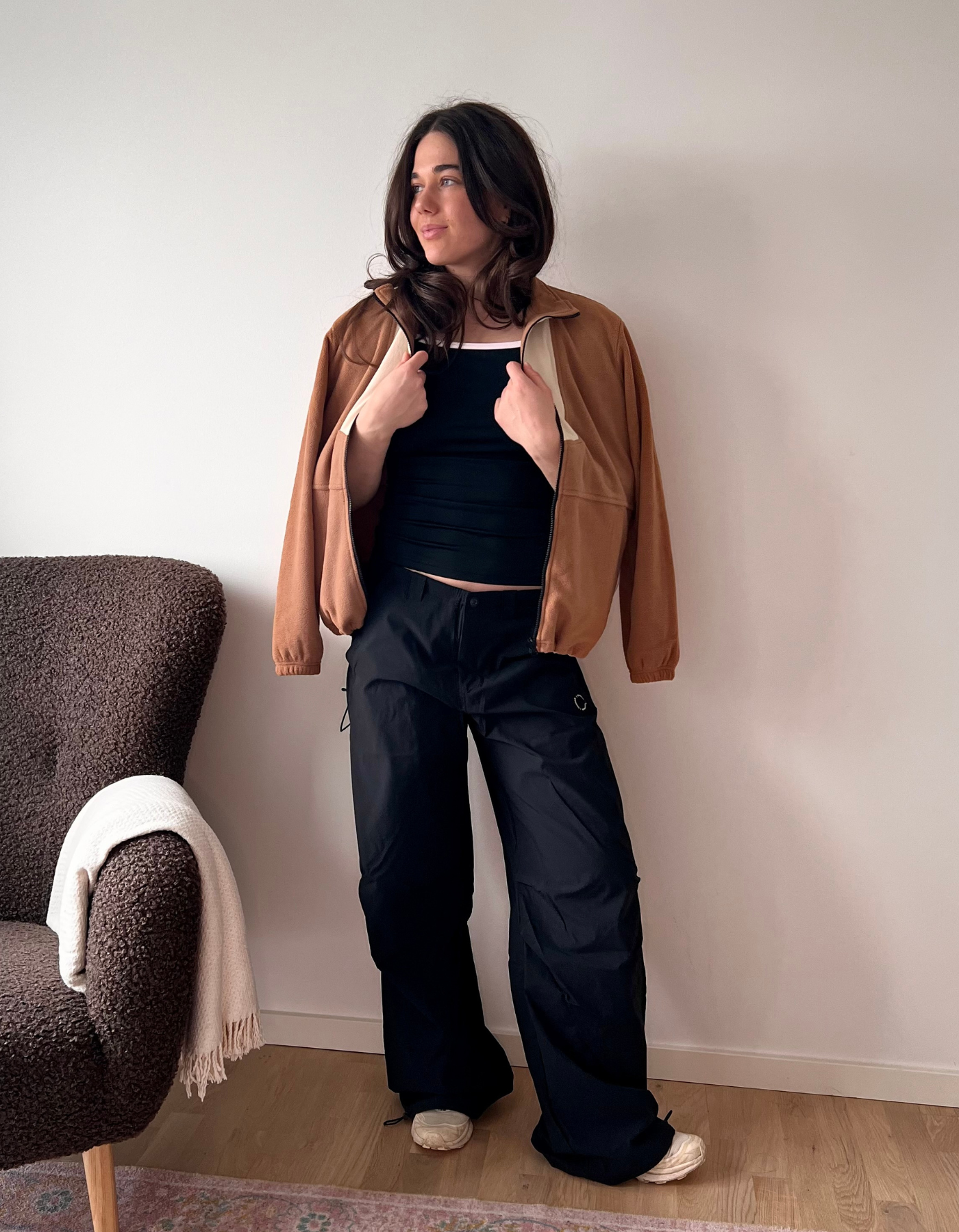 Tech Parachute pants | Unisex | Black