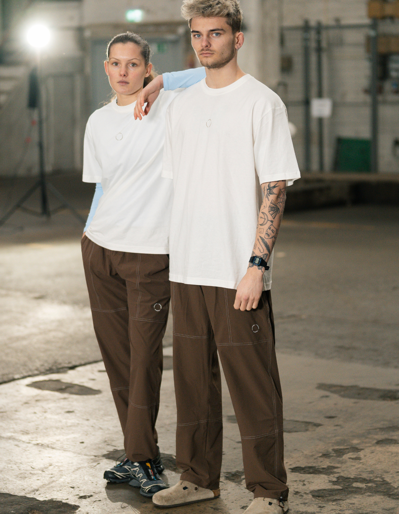 Tech 02 pants | Unisex Brown