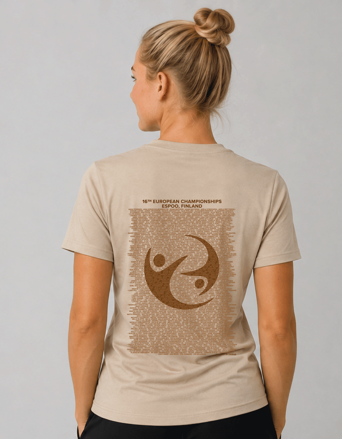 Teamgym Europeans 2026 | Beige tee