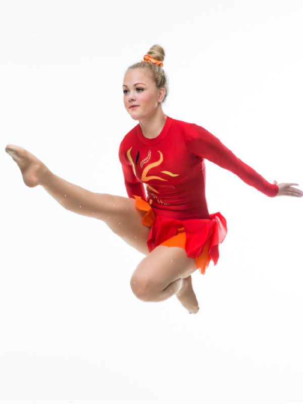 Leotard w/ Skirt | Team | 14-401200-700
