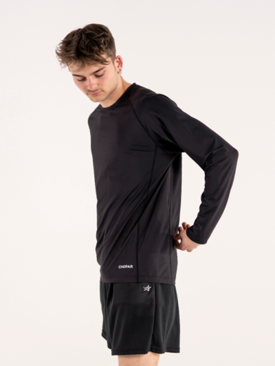 Performance tee LS Black