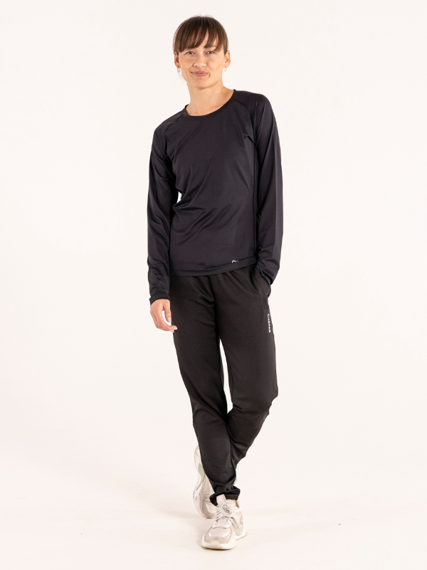 Performance tee LS Black