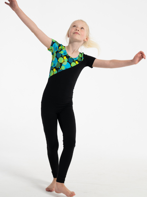 Unitard | NS-153 GreenBubbles-Sort