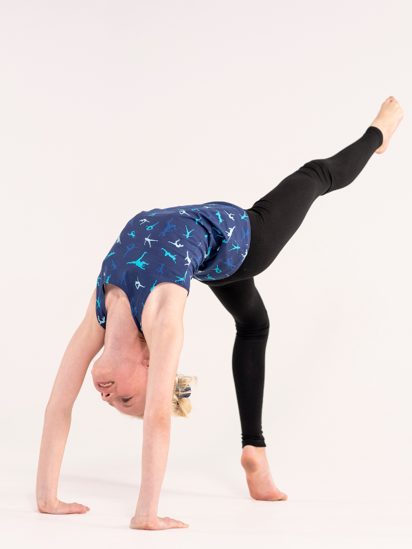 Tanktop | NS-162 Blue gymnast