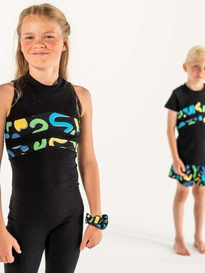 Unitard | NS-172 | Outlet Playful Lines