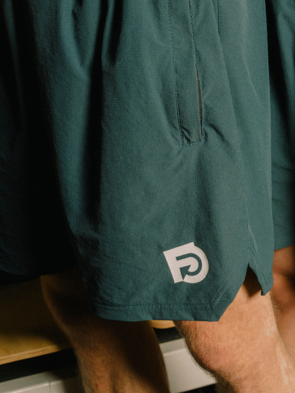 Faceoff shorts | Unisex Petroleum blue