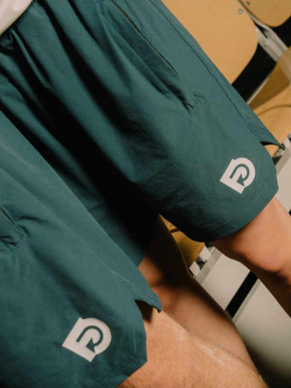 Faceoff shorts | Unisex Petroleum blue