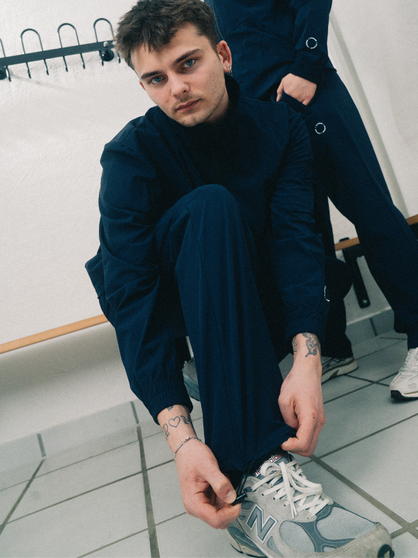 Tech 01 pants | Unisex Navy blue