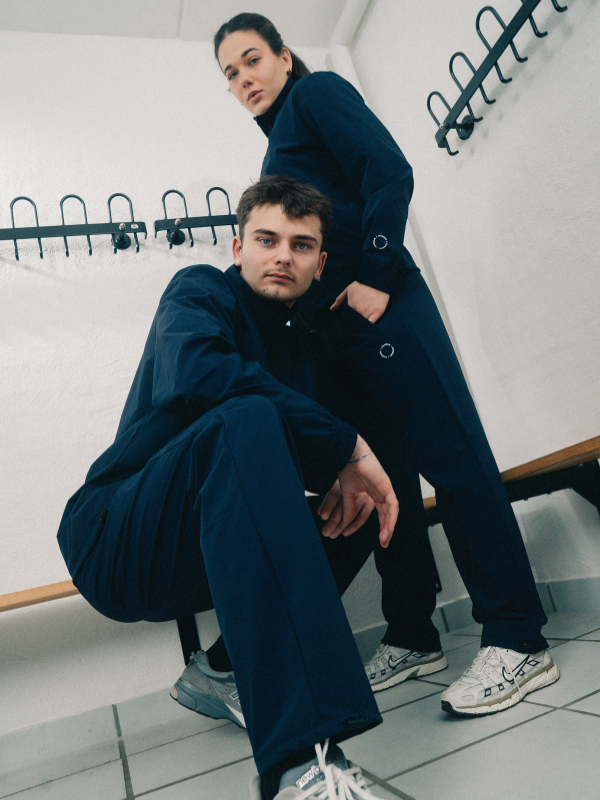 Tech 01 pants | Unisex Navy blue