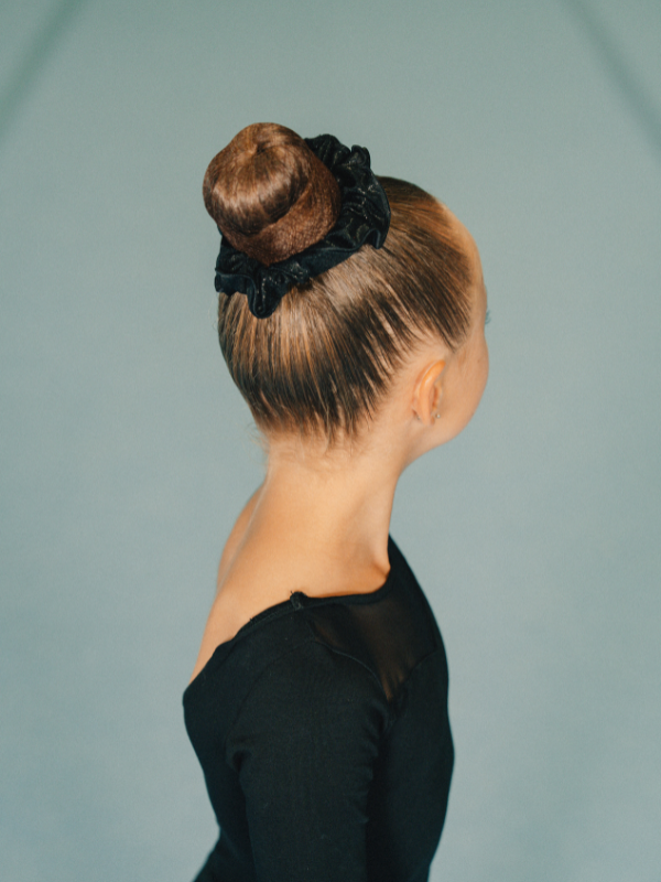 Scrunchies | Elastic Black minidot