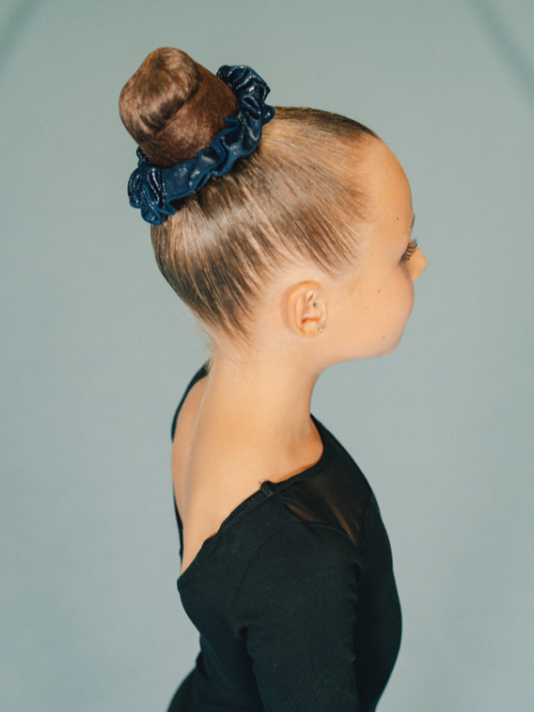 Scrunchies | Elastic Navy blue