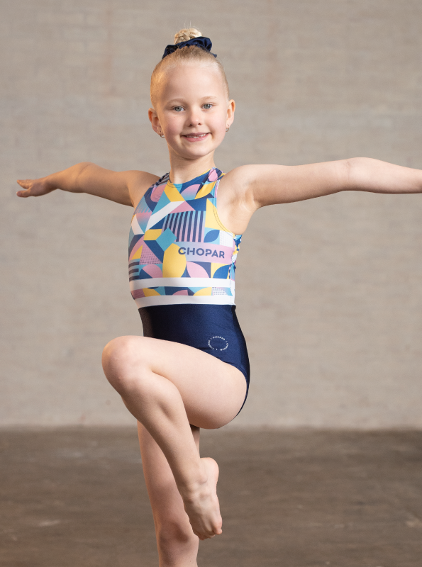 Zoe Leotard - Graphic Blue