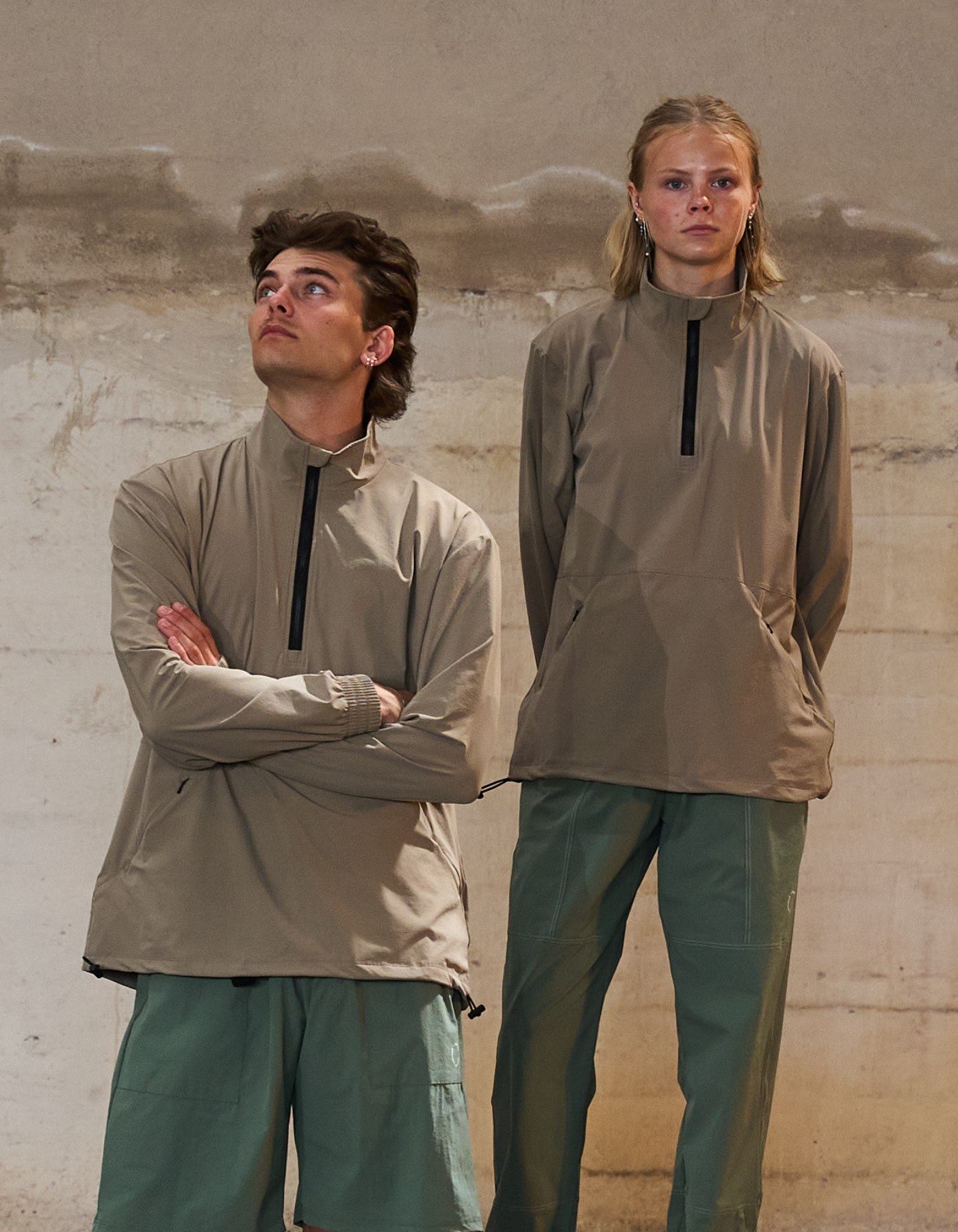 Tech anorak 02 | Unisex Brown