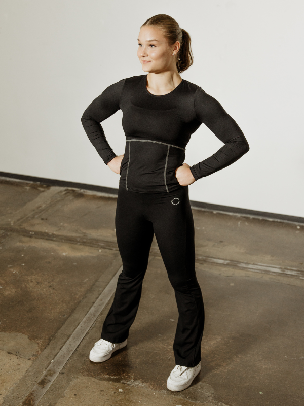 LS training shirt Black