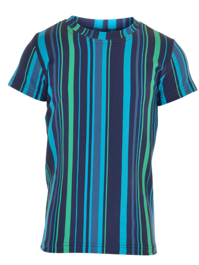 T-shirt | NS-158 | Outlet Blue Stripe