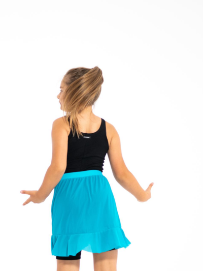 Skirt | NS-168 | Outlet Petroleum blue